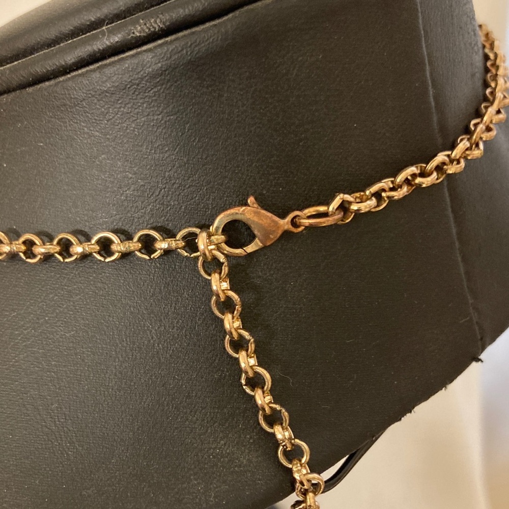 Yellow Floral Statement Necklace - Picture 4 of 5
